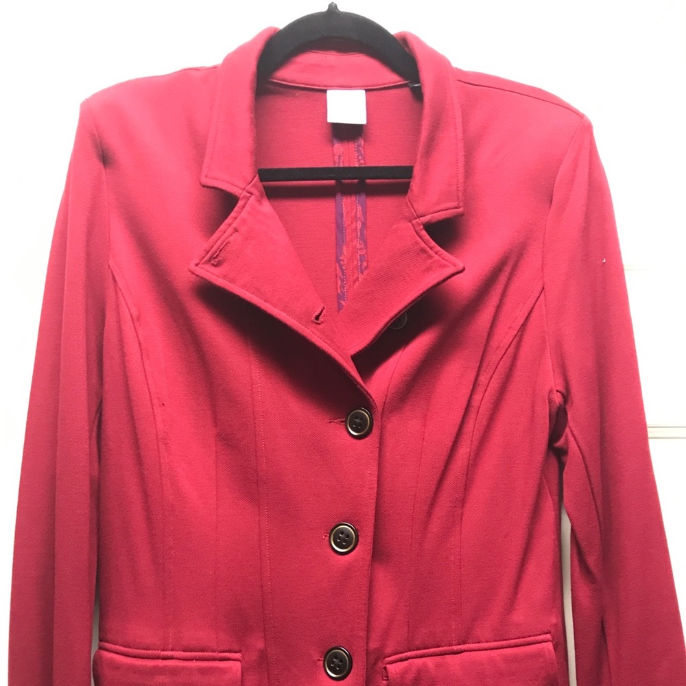 Burgundy Cabi jacket